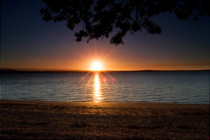 Beach Sunset Wallpaper