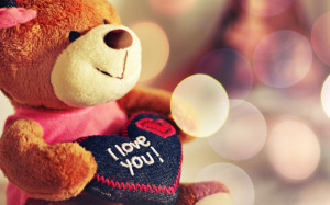 Cute Teddy Bear Wallpaper