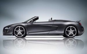 Audi R8 Spyder Side Wallpaper
