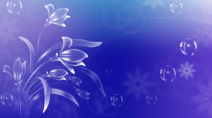Blue Vector Art Wallpaper Picture