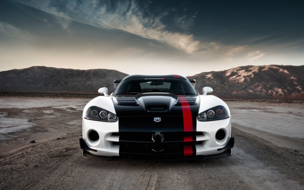 Dodge Viper White Wallpaper 2013