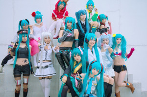 Hatsune Miku Cosplay Wallpaper