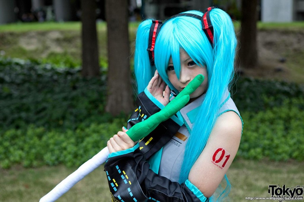 Hatsune Miku Cosplay Wallpaper Picture