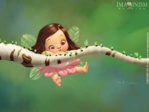 Cute Fairy Wallpaper HD