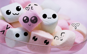Cute Marshmallow Wallpaper HD