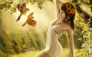 Fantasy Girl HD Wallpaper 04