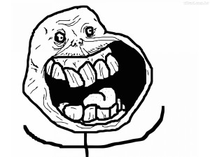 Forever Alone Meme Template