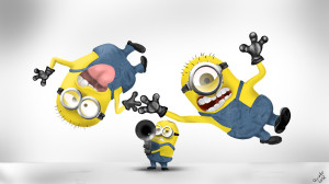 Funny Despicable Me Minions Wallpaper