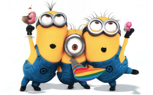 Happy Minions Wallpaper HD