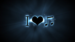 I Love Music Wallpaper HD 1080p