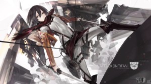 Mikasa Ackerman Shingeki no Kyojin Wallpaper