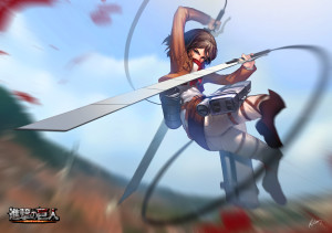 Mikasa Ackerman Wallpaper