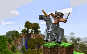 Minecraft Horse HD Wallpaper