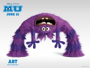 Monsters University Art Wallpaper HD