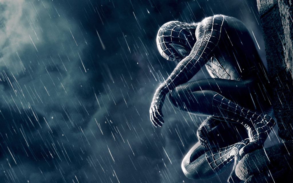 Spiderman 3 Black Wallpaper HD