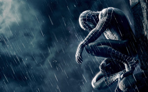 Spiderman 3 Black Wallpaper HD
