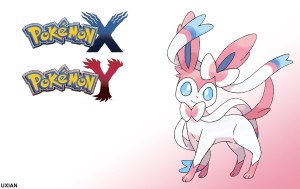 Sylveon Pokemon X and Y Wallpaper