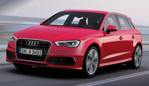 2013 Audi A3 Sportback Red Wallpaper