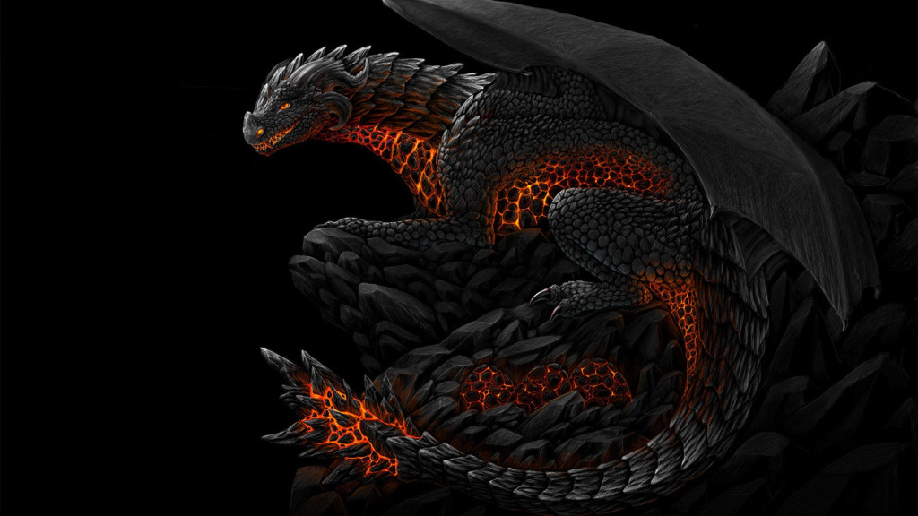 Black Dragon Wallpaper HD