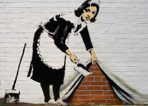 Creative Design Banksy Wallpaper