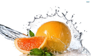 Water Splash Sunkist Wallpapers