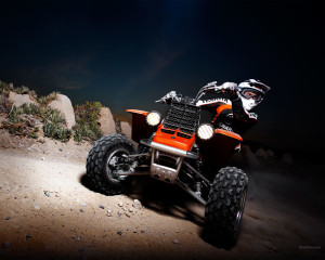 Yamaha Banshee Rider HD Wallpaper