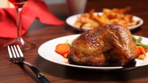 Baked Chicken Food Wallpaper HD