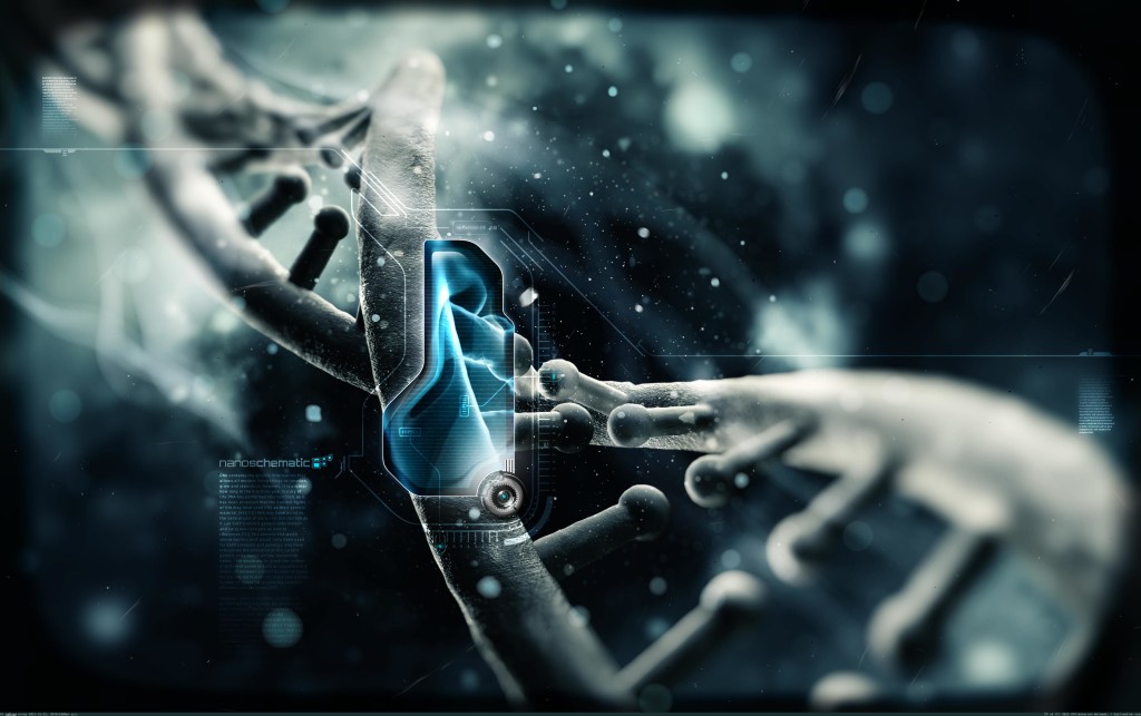 DNA Nanoschematic Wallpaper HD