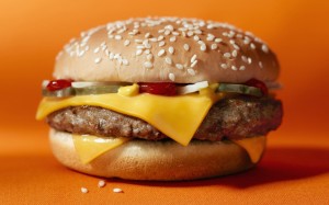 Double Cheese Burger Wallpaper