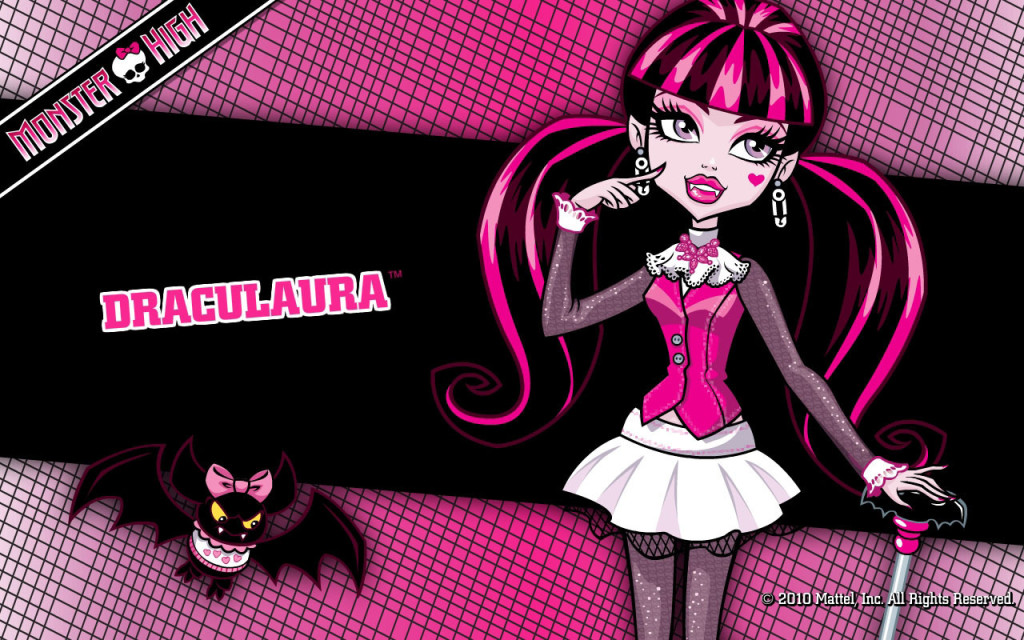 Draculaura Monster High Wallpaper