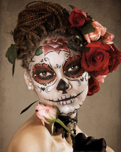 Scary makeup Catrina HD Wallpaper