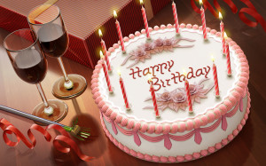 Birthday Cake Wallpaper