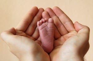 Cute Baby Foot Wallpaper