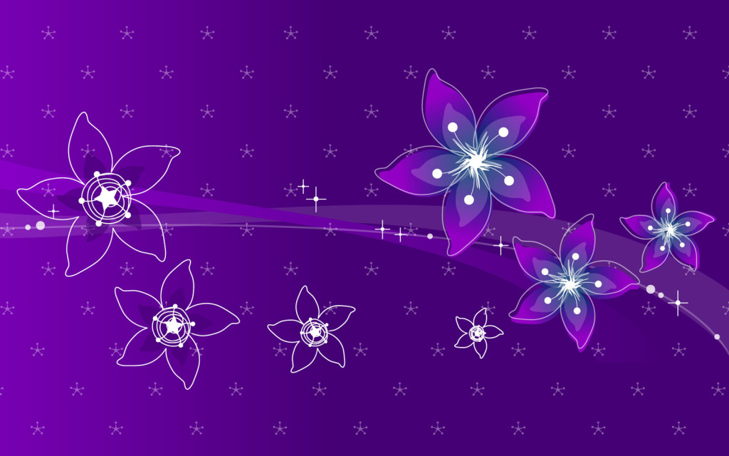 Cute Purple Wallpaper HD