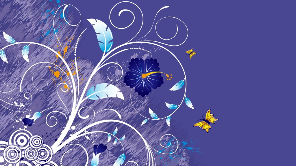 Floral Background Wallpaper HD