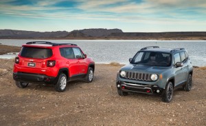 2015 Jeep Renegade Latitude and Trailhawk HD Wallpaper