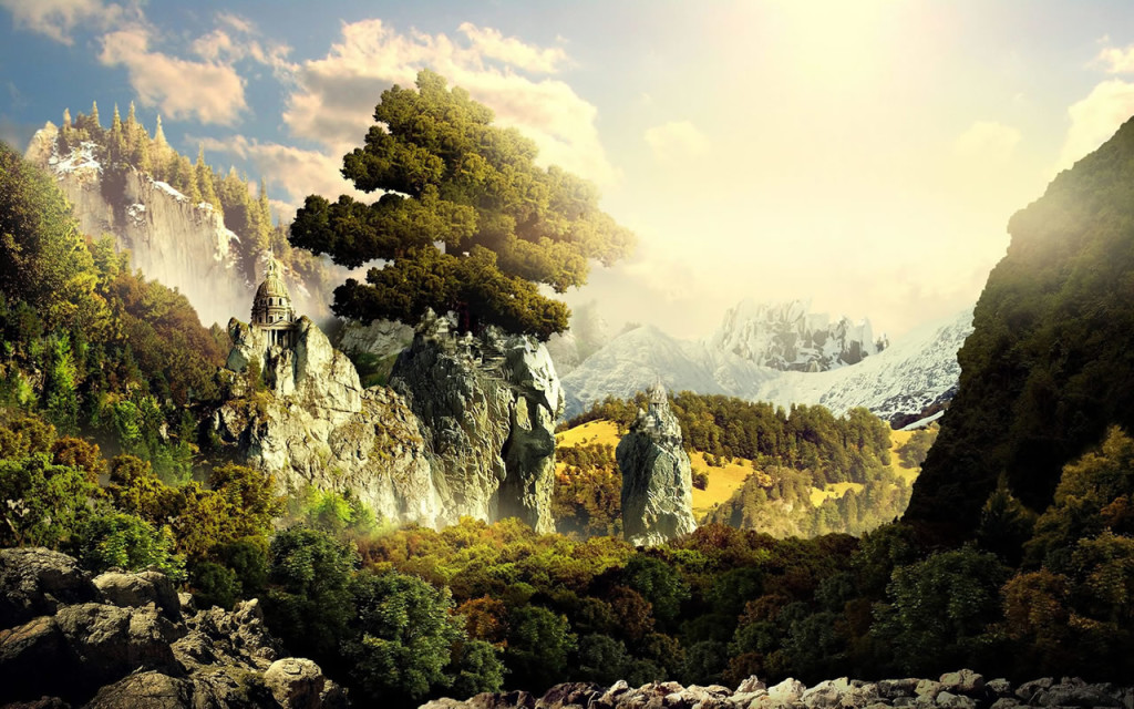 3D Nature Scenery Wallpaper HD