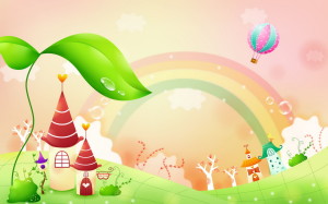 Funny Abstract Design Wallpaper