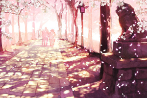 Japan Pink Wallpaper HD