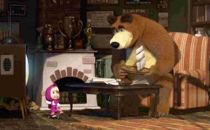 Masha And Bear Wallpaper Download Free